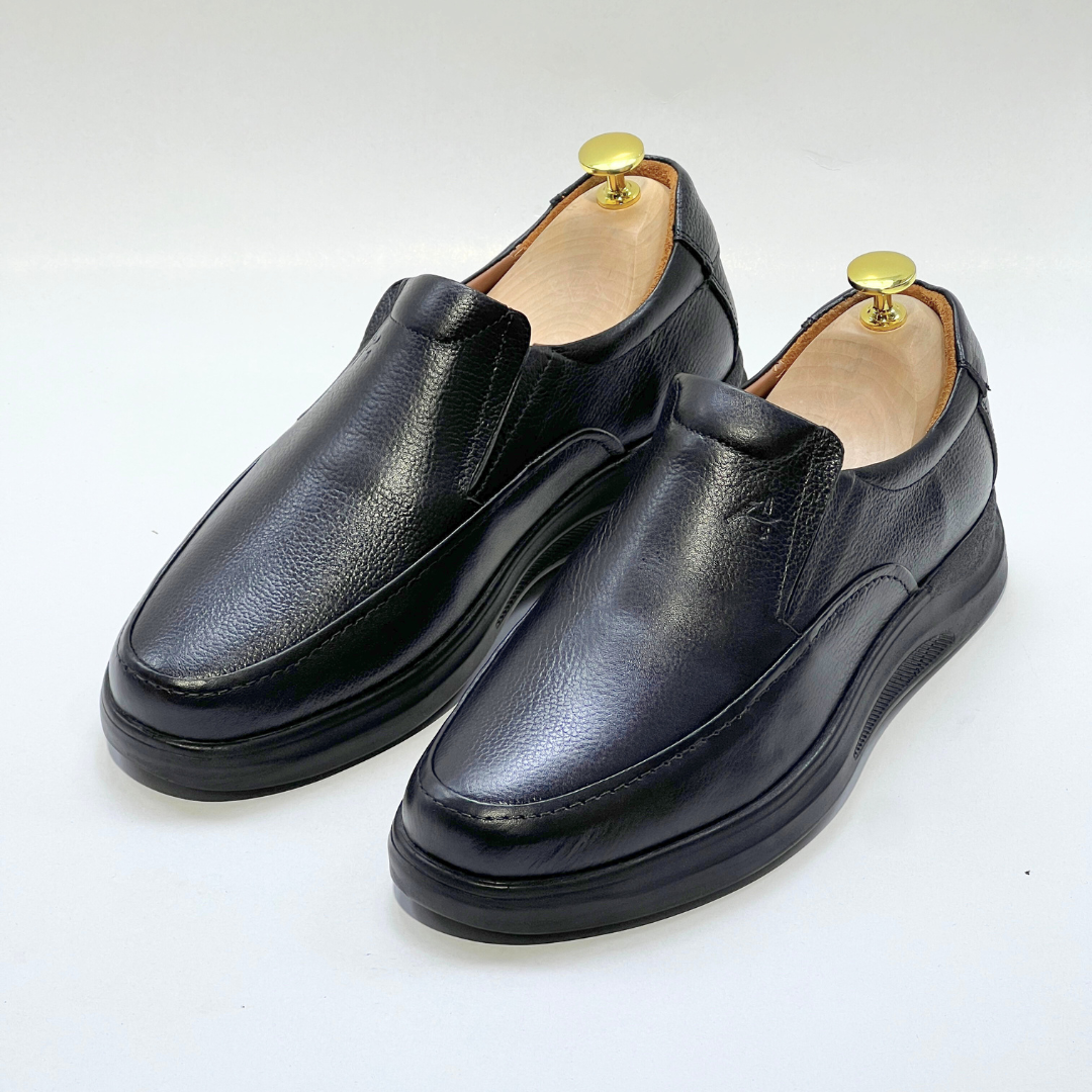 Ritmo Chaussure Médica EVA Ultra En Cuir NOIR - REF 1030