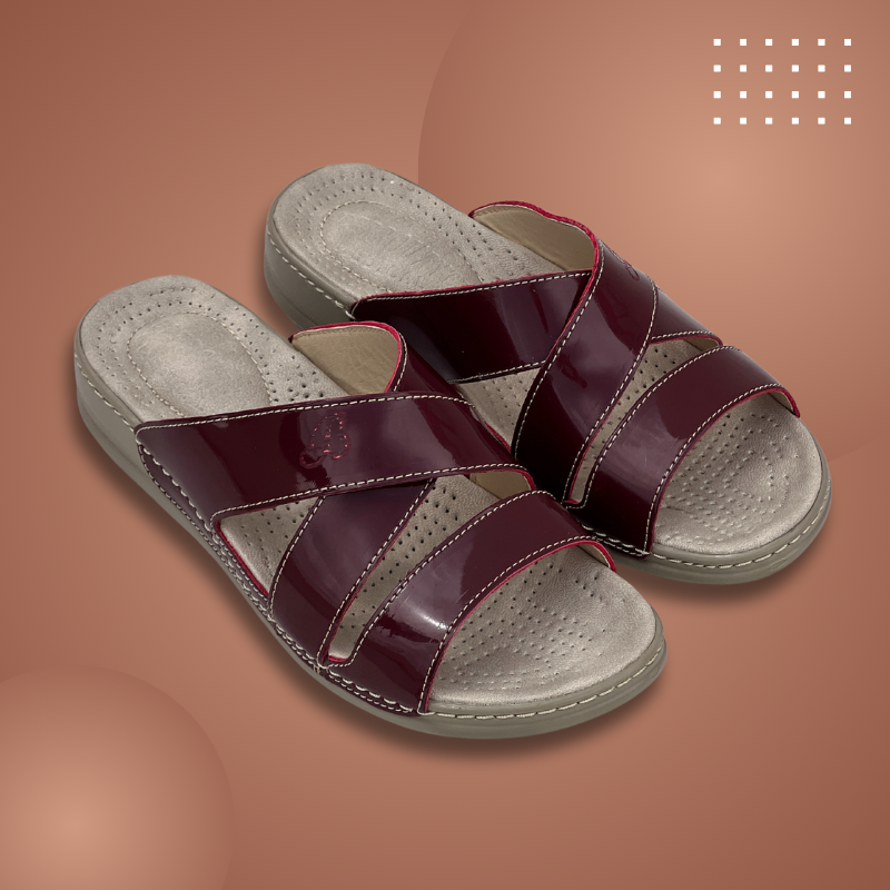 Sandale medicale Confort pour femme V030 couleur grona