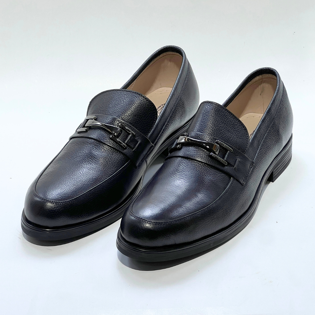 MOCASSIN Taylor en Cuir 100% NOIR REF G043