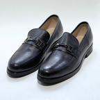 MOCASSIN Taylor en Cuir 100% NOIR REF G043