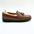 belym Mocassin En Cuir 100% tabac - REF 2003