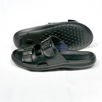 Léger – Sandales Hommes Médical 100% Cuir NOIR REF 211