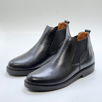 VOGUISH Tan Chelsea Boot 100% Cuir NOIR REF038