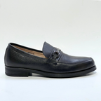 MOCASSIN Taylor en Cuir 100% NOIR REF G043