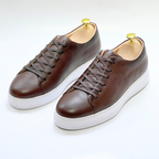 Basket homme S-EVA B en cuir 100% Médical MARRON ref 060