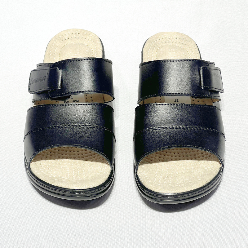 Sandale medicale Confort pour femme M032 couleur NOIR