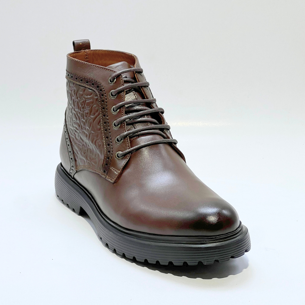 VOLZARO BOOT Médical  en Cuir MARRON REF 804