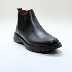 BOOTS OWEN MEDIDAL EN CUIR 100% NOIR REF 721