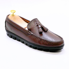 belym Mocassin En Cuir 100% MARRON - REF 2003