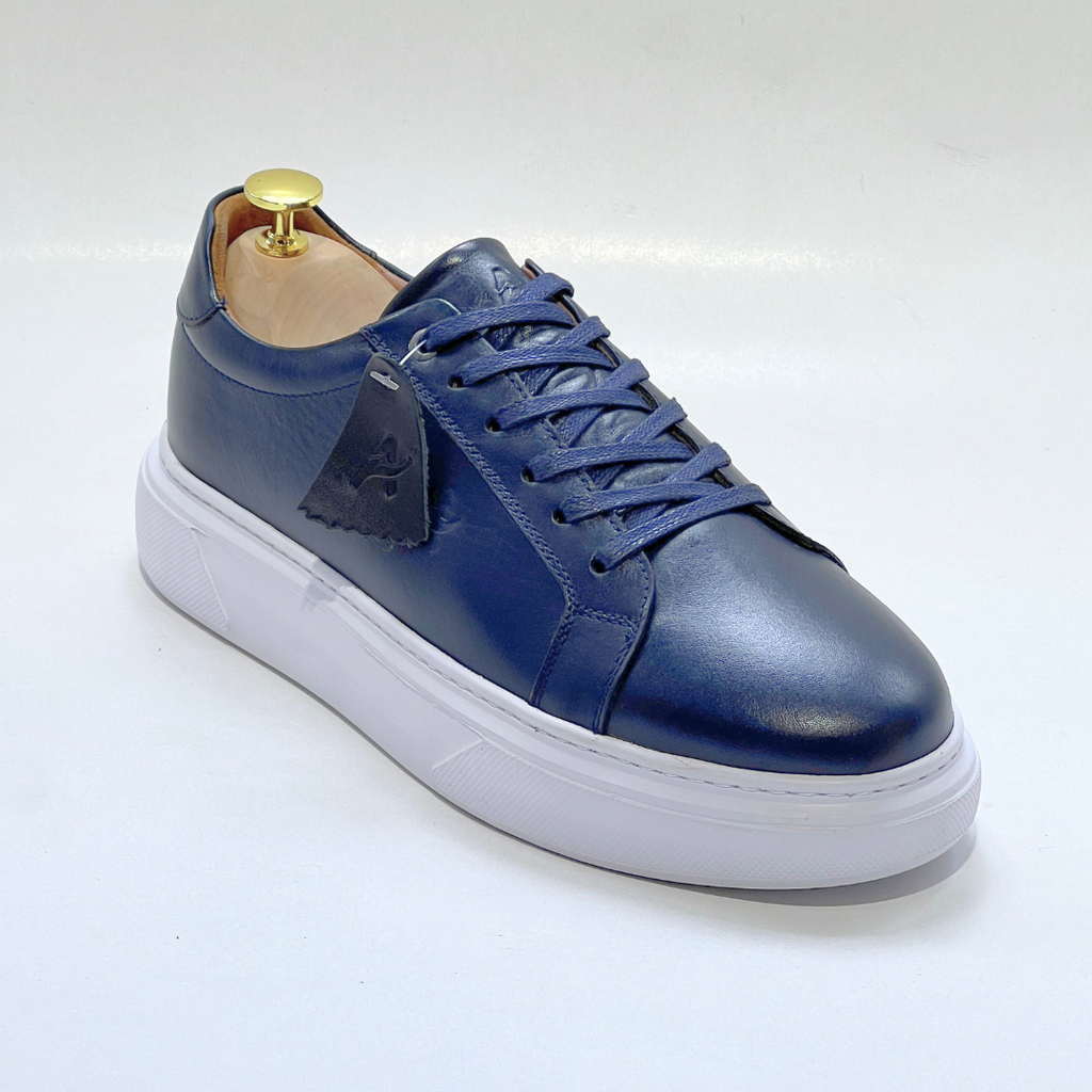 Willson Basket En Cuir 100% Médical BLEU-B REF 640