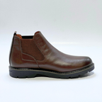 VOGUISH Tan Chelsea Boot 100% Cuir MARRON REF038