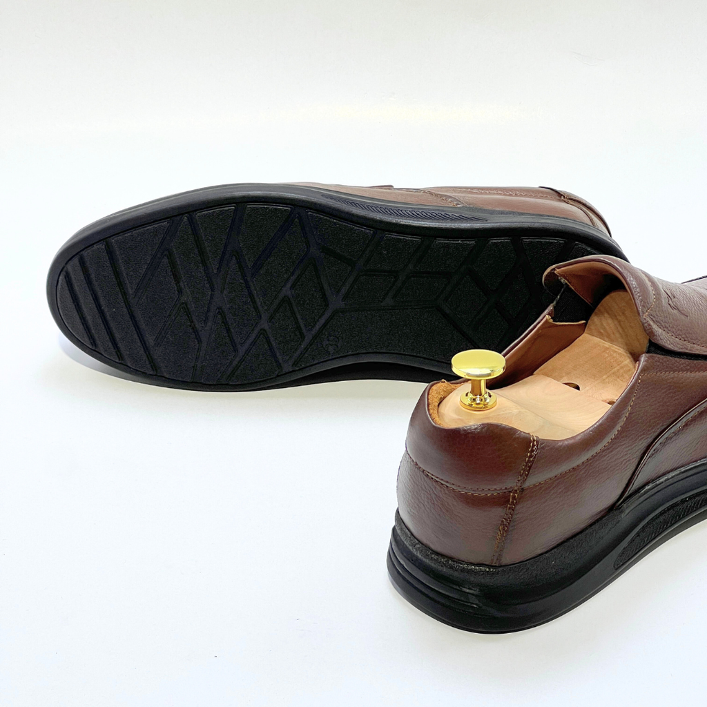 Ritmo Chaussure Médica EVA Ultra En Cuir MARRON - REF 1030