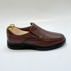 Ritmo Chaussure Médica EVA Ultra En Cuir MARRON - REF 1030