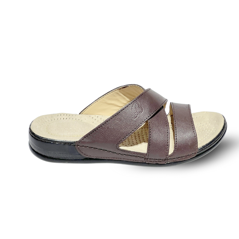 Sandale medicale Confort pour femme M030 couleur MARRON