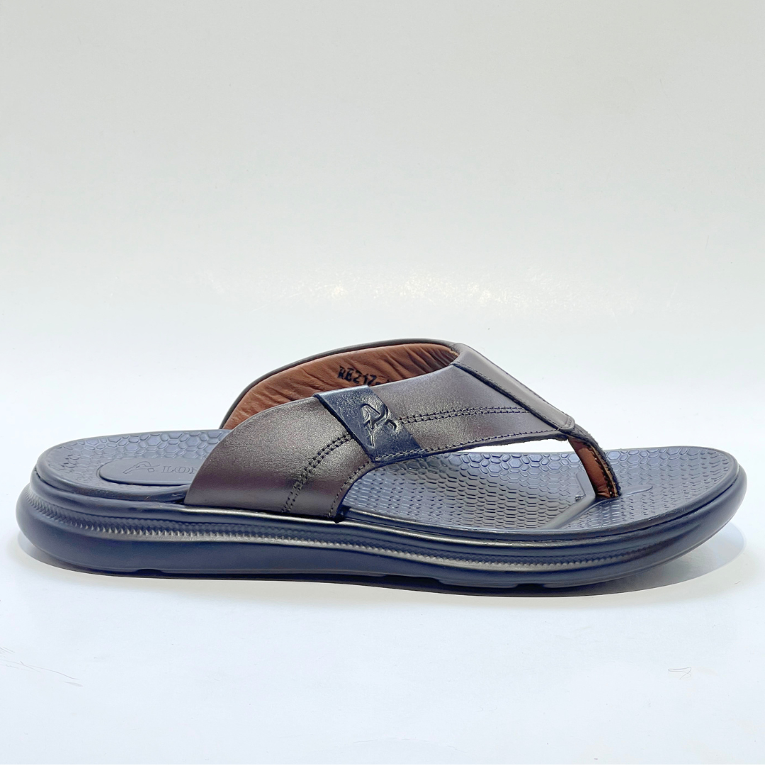 Sandal Homme Super Médical 100% Cuir marron REF 217