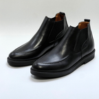 Chelsea Boots Homme -100% Cuir Noir REF 033