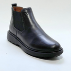 Bottines-Volzaro Médical 100% Cuir Ultras Confort NOIR New REF 721