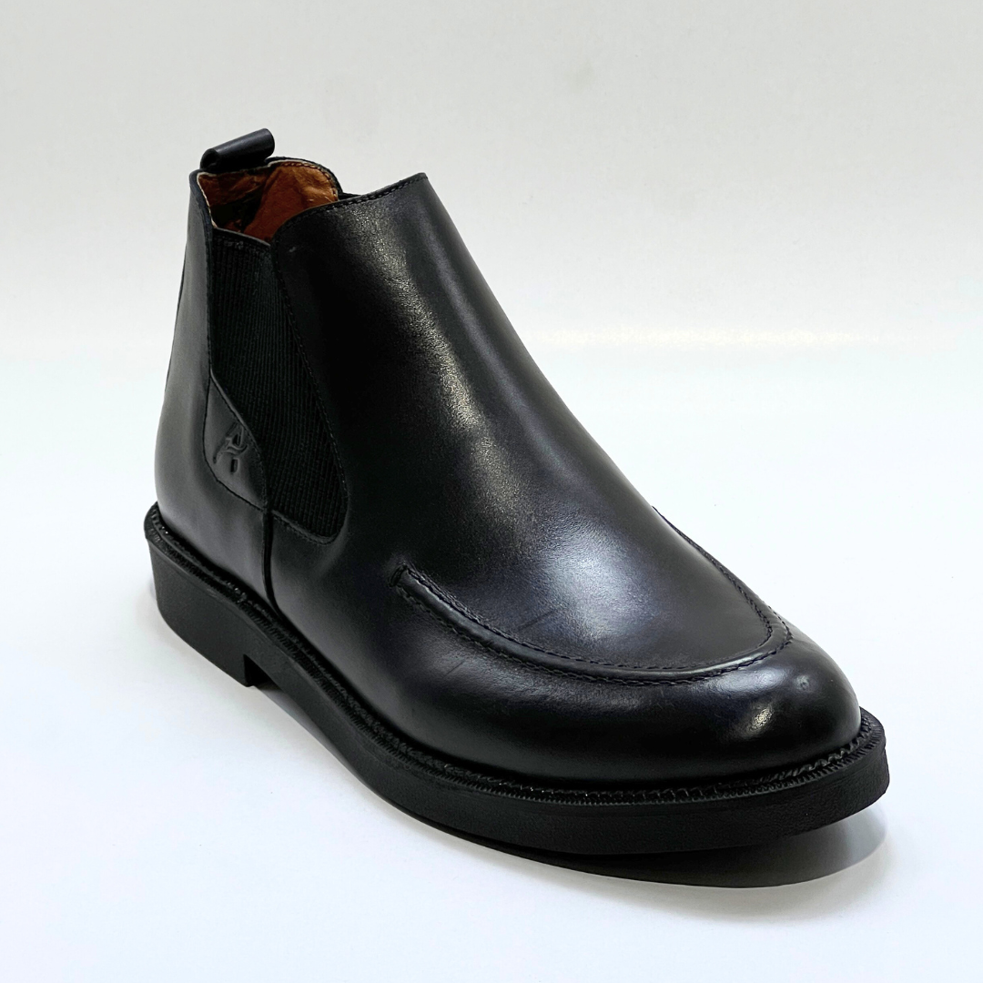Chelsea Boots Homme -100% Cuir Noir REF 033