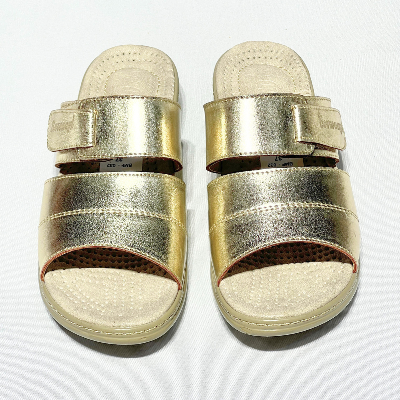 Sandale medicale Confort pour femme M032 couleur DORE
