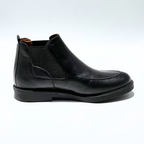 Chelsea Boots Homme -100% Cuir Noir REF 033