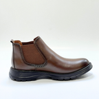 BOOTS OWEN MEDIDAL EN CUIR 100% MARRON REF 721