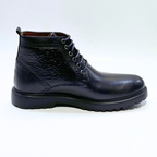 Audrey - Bottines Médical 100% cuir en Noir REF 804