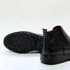 Bottines-Volzaro Médical 100% Cuir Ultras Confort NOIR New REF 721
