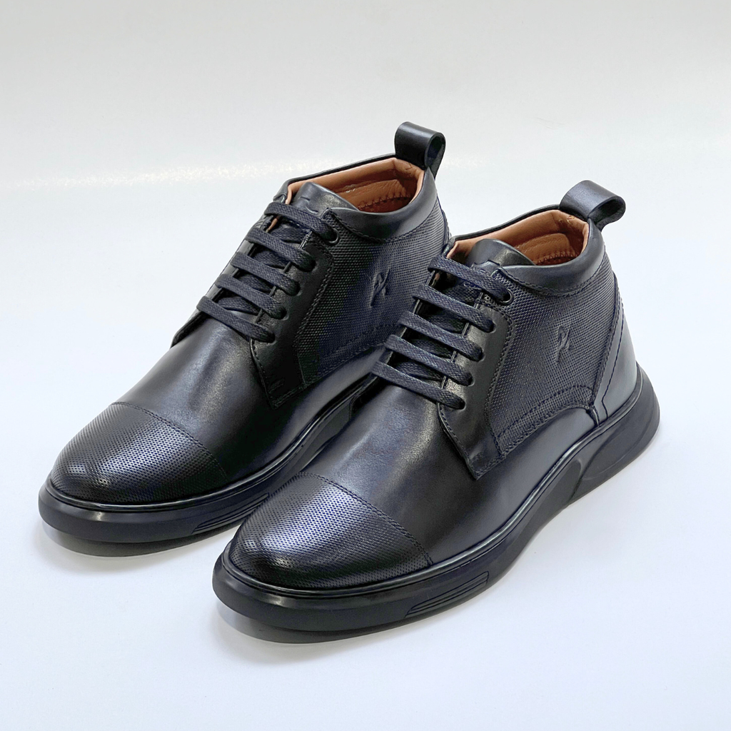 Denver Demi-Bottine 100% Cuir NOIR REF 610