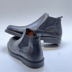 VOGUISH Tan Chelsea Boot 100% Cuir NOIR REF038