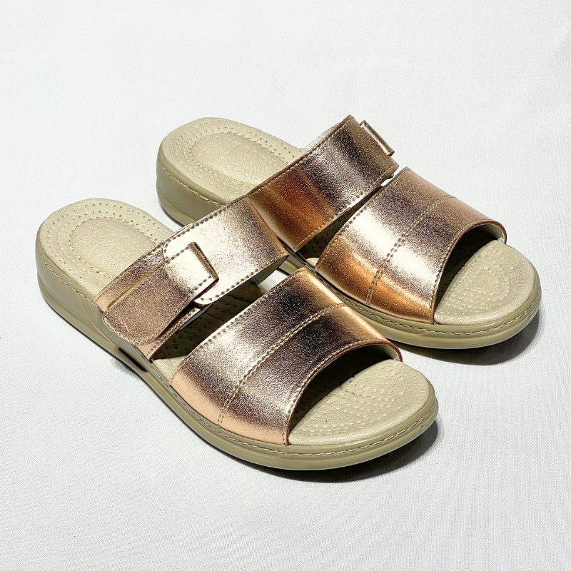 Sandale medicale Confort pour femme M032 couleur BRONZE