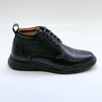 Denver Demi-Bottine 100% Cuir NOIR REF 610
