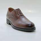 CHaussures pour costumme LANDON en Cuir MARRON REF 078