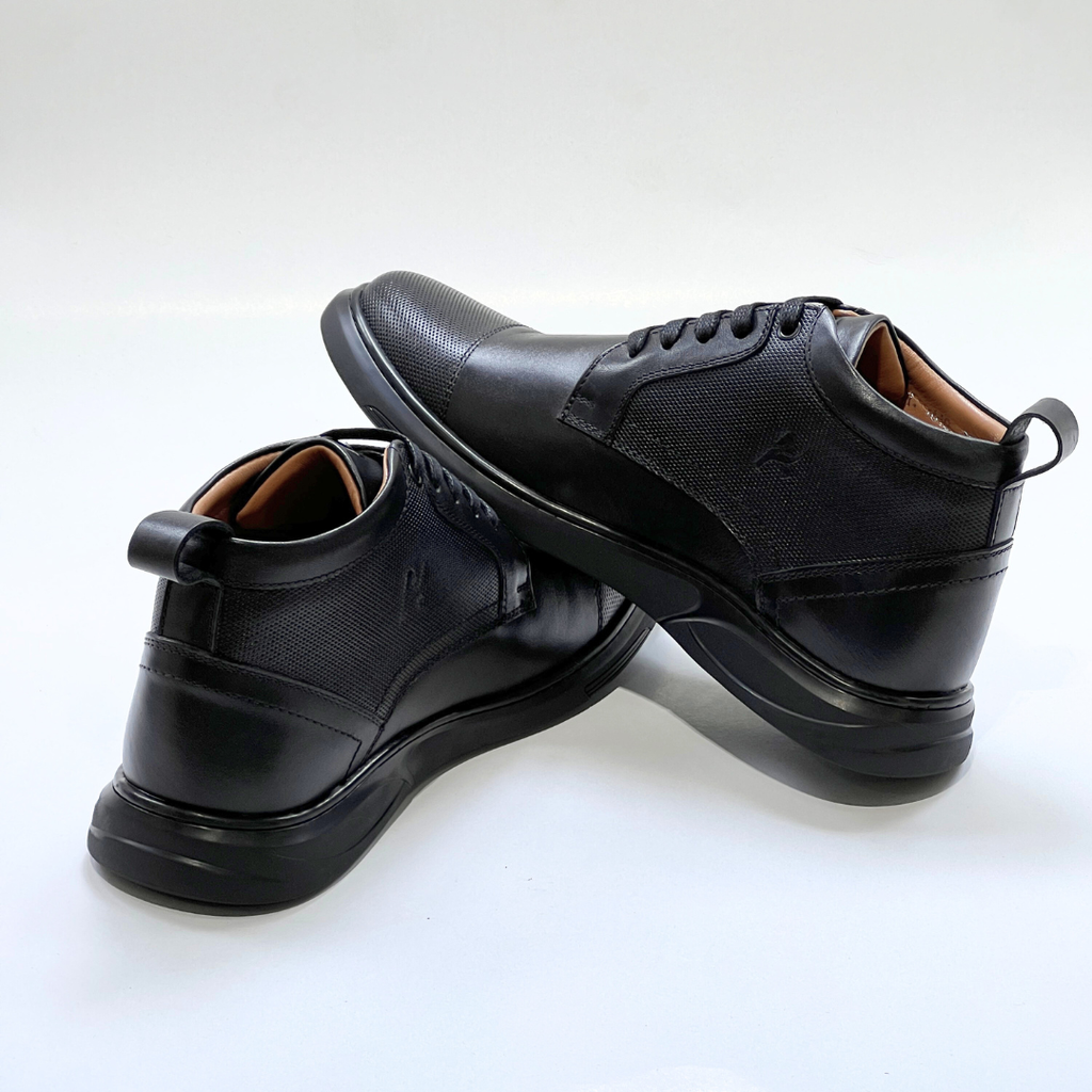Denver Demi-Bottine 100% Cuir NOIR REF 610