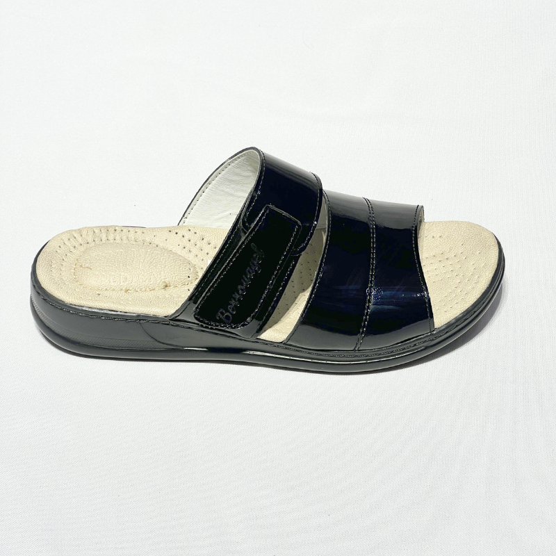 Sandale medicale Confort pour femme V032 couleur NOIR