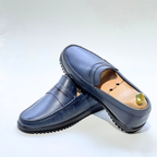 Mocassins en Cuir 100% Premium : Confort et Élégance pour Homme GRIS REF 106