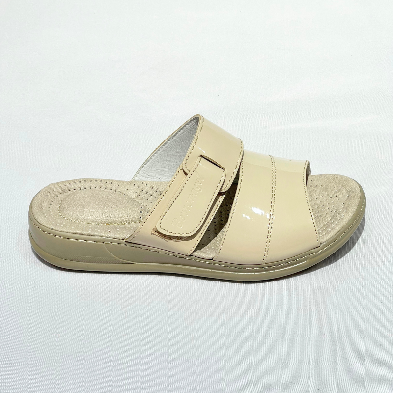 Sandale medicale Confort pour femme V032 couleur BEIJ