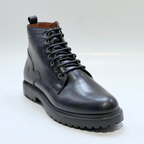 Bottine En Cuir 100% Gustavo 805 NOIR