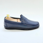 Mocassins en Cuir 100% Premium : Confort et Élégance pour Homme GRIS REF 106