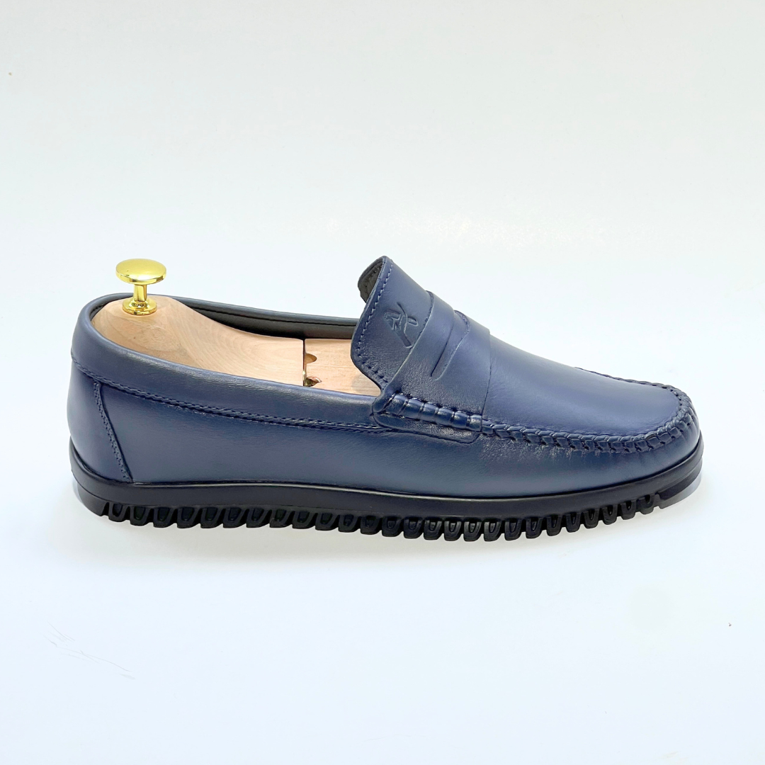 Mocassins en Cuir 100% Premium : Confort et Élégance pour Homme GRIS REF 106