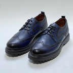 Chaussures Derby pour hommes Médical 100% cuir  REF 1001