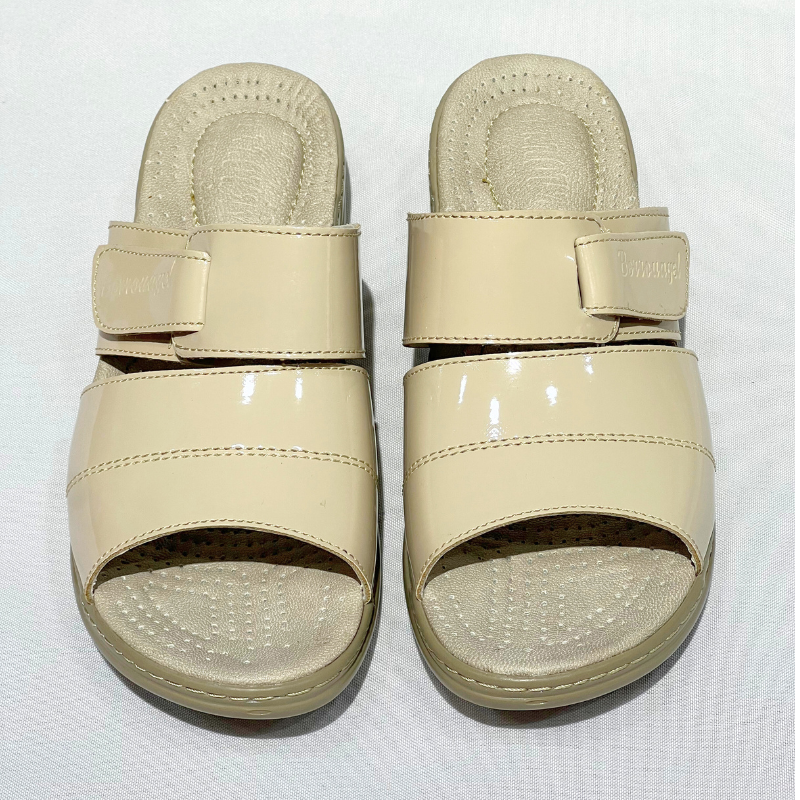 Sandale medicale Confort pour femme V032 couleur BEIJ