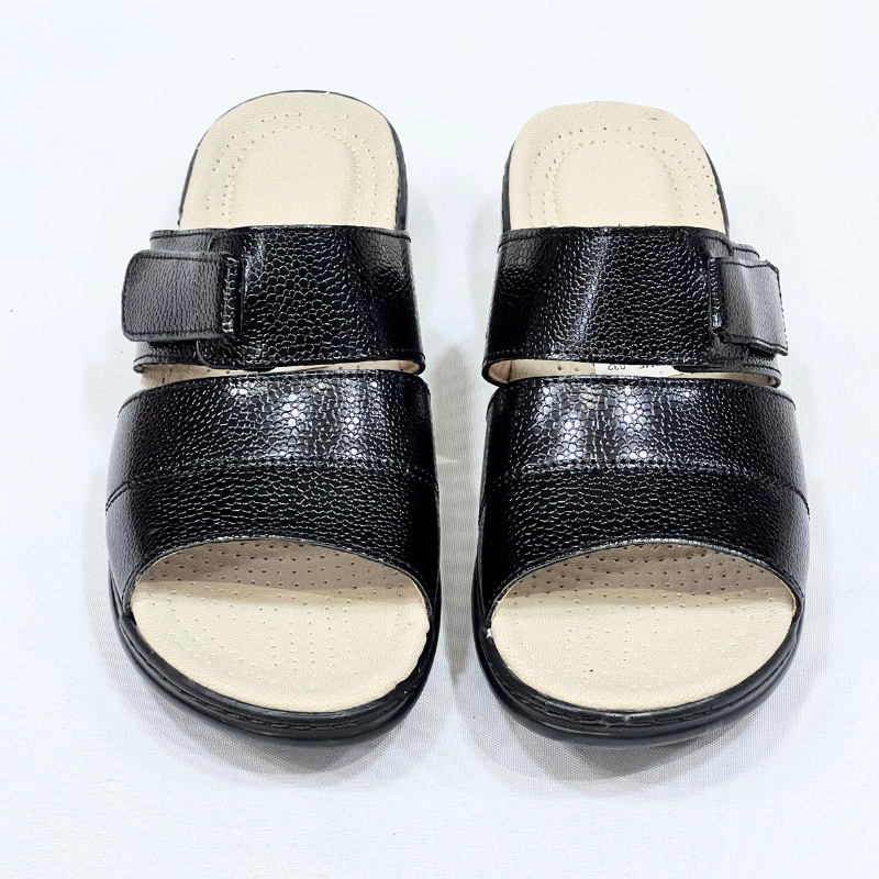 Sandale medicale Confort pour femme Z032 couleur NOIR