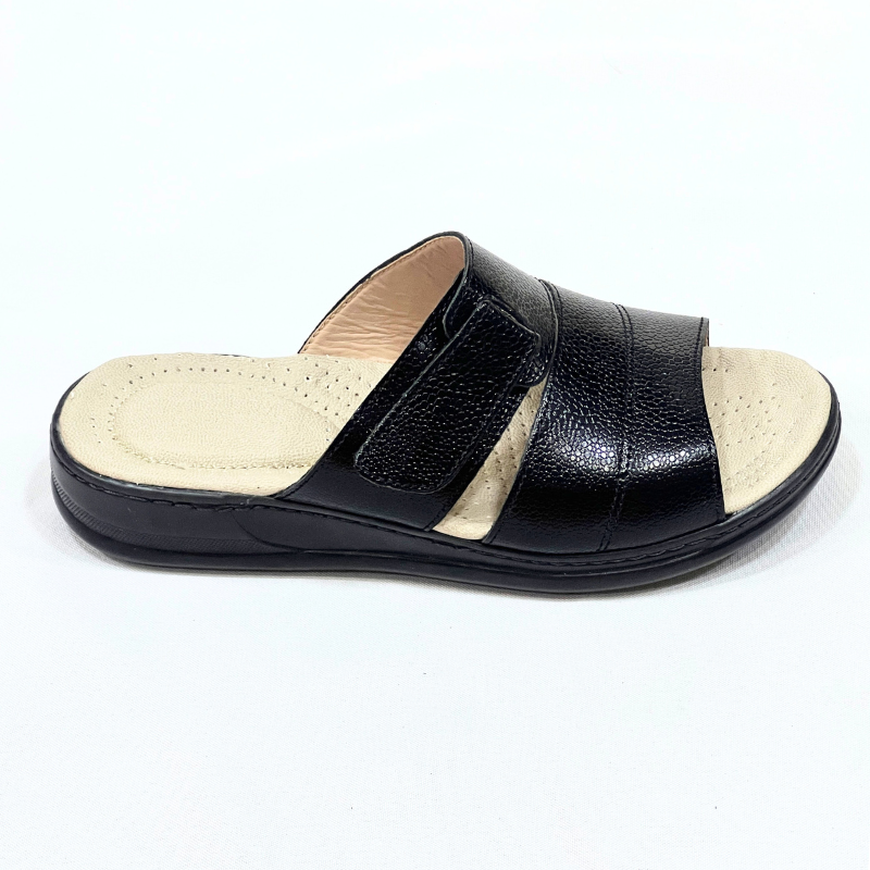 Sandale medicale Confort pour femme Z032 couleur NOIR