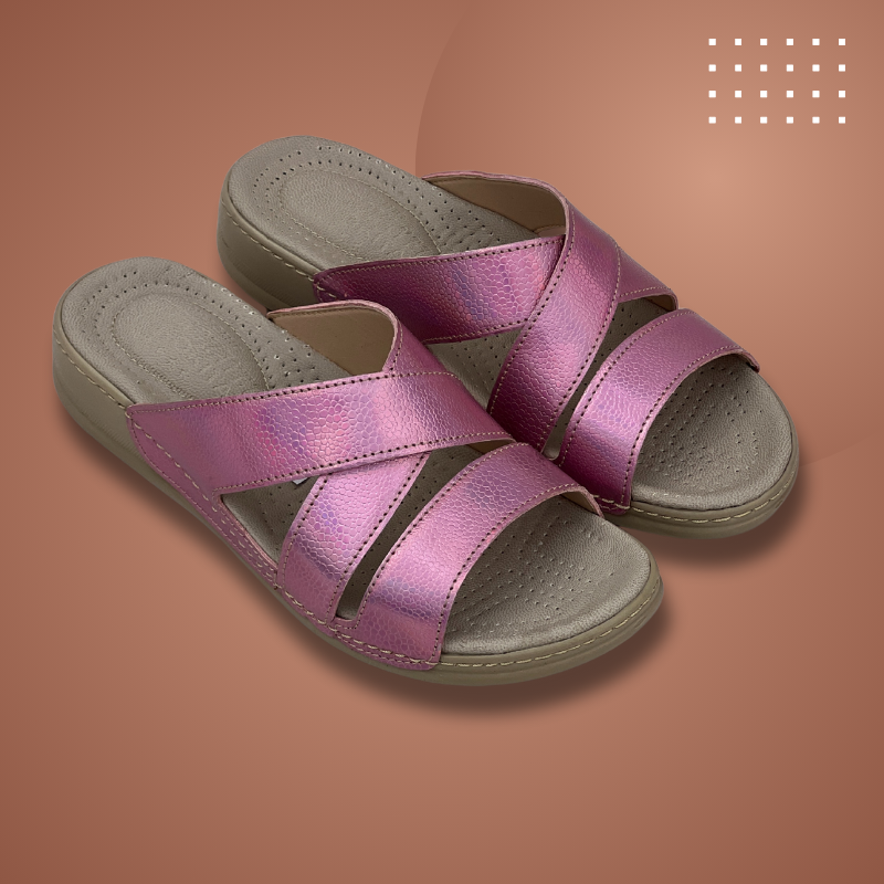 Sandale medicale Confort pour femme Z030 couleur ROSE