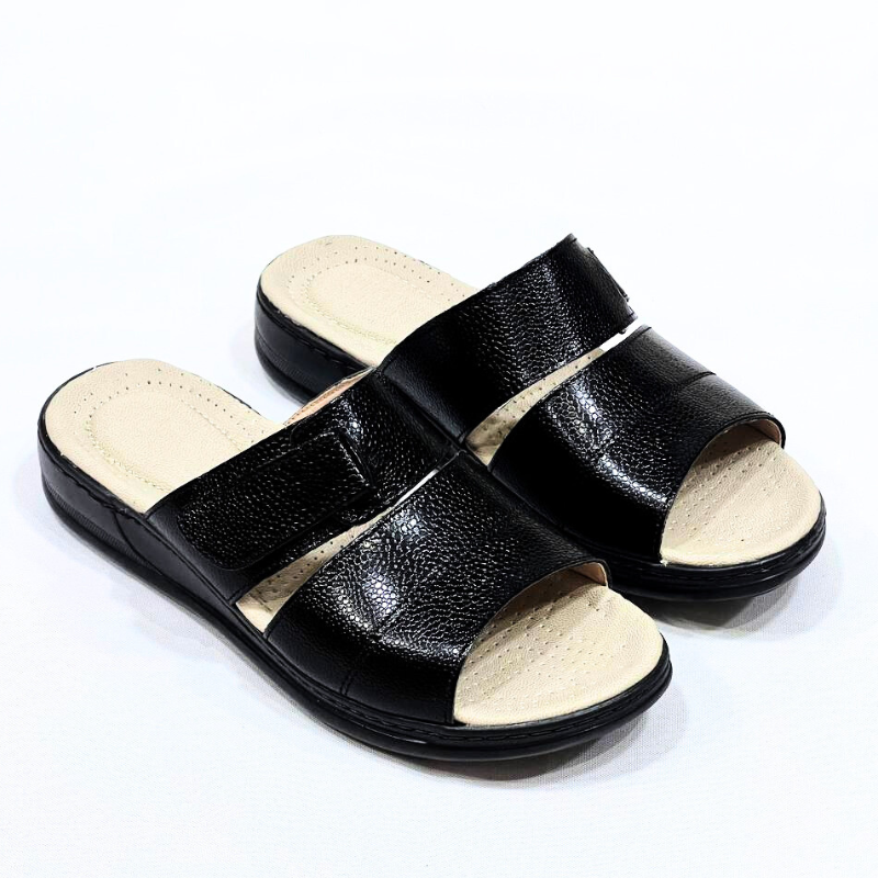 Sandale medicale Confort pour femme Z032 couleur NOIR