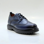 Chaussures Derby pour hommes Médical 100% cuir  REF 1001