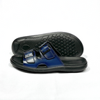 Léger – Sandales Hommes Médical 100% Cuir BLEU REF 211