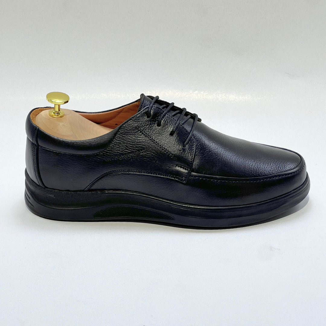 Ritmo Chaussure Médica EVA Ultra En Cuir NOIR - REF 1031