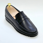 Mocassins en Cuir 100% Premium : Confort et Élégance pour Homme NOIR REF 106