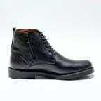 Bottine RICO Pour Homme en Cuir 100% NOIR REF 801
